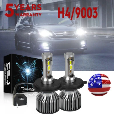 Kit de faros LED bombillas de haz alto/bajo para Honda CR-V EX Sport Utility 1997-2014 Foto 1 de 4