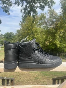 ADIDAS FORUM HI "WINGS 4.0" BLACK SZ. 12.5 GY4419 DS Jeremy Scott - Picture 1 of 11