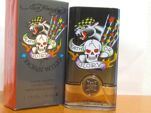 Ed Hardy Born Wild By Christian Audigier Men Cologne 1.7oz EDT Spray Sealed - Picture 1 of 2