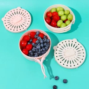 New model with lid can be used for lining Household vegetable washing bask B9O3 - Imagen 1 de 21