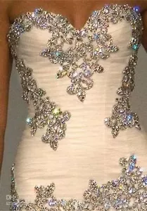 Mermaid White/ivory Wedding Dress Bridal Gown Custom Size 4+6+8+10+12+14+16+18+ - Picture 1 of 10