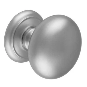 Large Centre Door Knob Satin Chrome AC055SC - Picture 1 of 1
