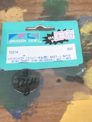 Eje articulado MUGEN SEIKI T0214 para: Universa, MST1 / MTX nuevo en paquete enviado a EE. UU. Foto 1 de 4