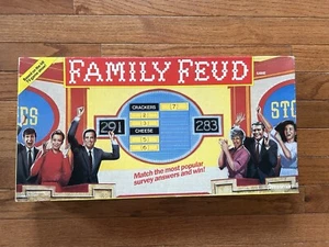Gioco da tavolo vintage Family Feud 1990 Pressman giocattolo completo mai usato - Foto 1 di 5