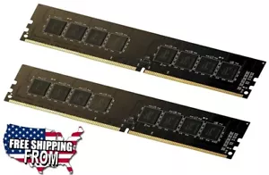 16GB Kit 2x 8GB DDR4 2400MHz PC4-19200 288 pin DESKTOP Memory Non ECC 2400 RAM - Picture 1 of 2