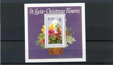 St. Lucia Flowers Scott# 93 Mint NH