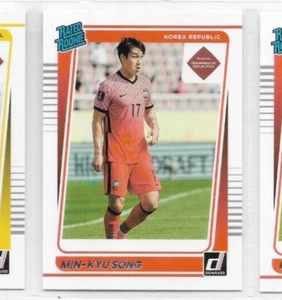 Min-kyu Song Korea 2021-22 Donruss Soccer Road to Qatar Rated Rookie #189 - Picture 1 of 1