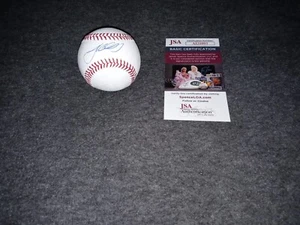 Josh Beckett Signed Baseball Jsa Boston Redsox Miami Marlins Romlb - Picture 1 of 2