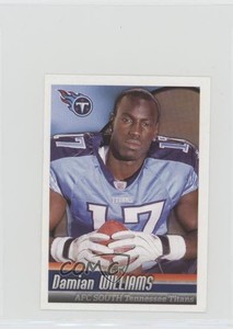 2010 Panini NFL Sticker Collection Damian Williams #207 Rookie RC