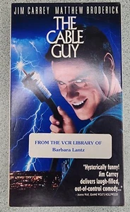 The Cable Guy (VHS, 1996, Closed Captioned) Jim Carrey Untested - Picture 1 of 11