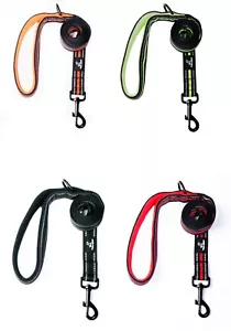 Premium Dog Lead Reflective Both Sides Durable Soft Handle by Poo-ches® - Picture 1 of 31