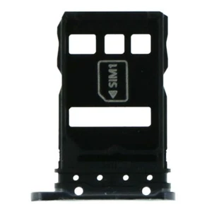 For Huawei P40 Pro - SIM Card Tray - Dual SIM Version - Black - Picture 1 of 2