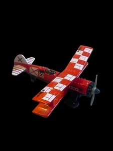 Matchbox Skybusters #13 Bi Plane 4” Diecast Red 2008 - Picture 1 of 6
