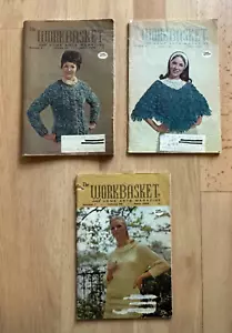 3 ~ 1968 ~ The Workbasket & Home Arts Magazine ~ Jan, Mar & Apr ~ PB G - Imagen 1 de 4