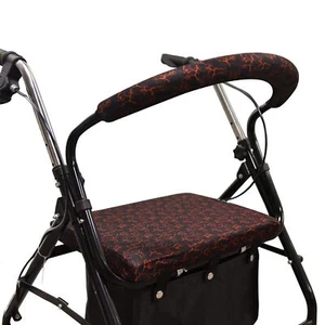 Unisex Rollator Walker Seat and Backrest Rollbar Covers Universal Soft Rollat... - Picture 1 of 7
