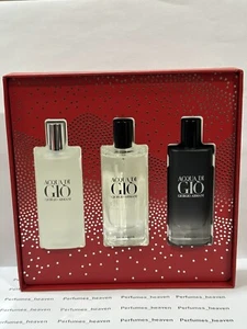 Giorgio Armani ACQUA DI GIO DISCOVERY HOLIDAY SET 3 PCS COLOGNE GIFT SET  MEN - Picture 1 of 4