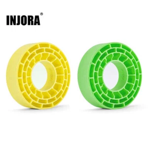 INJORA 4PCS Waterproof Silicone Rubber Inserts for 62-64mm*24mm 1.0" Tires - Picture 1 of 20