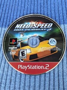 Need for Speed Hot Pursuit 2 [Greatest Hits] [PS2, 2002, Loose, Cleaned + Tested