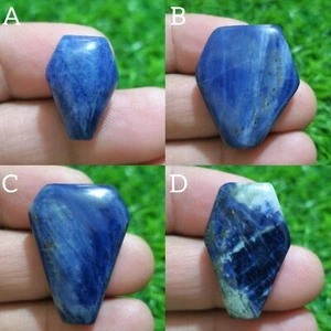 Beautiful Blue Sodalite Coffin Shape Cabochon Loose Gemstone For Making Jewelry - Picture 1 of 13