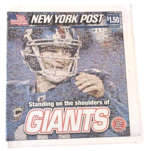 New York Post Feb 5 2012 Giants Super Bowl XLVI Day 32 Page Super Bowl Special - Picture 1 of 11