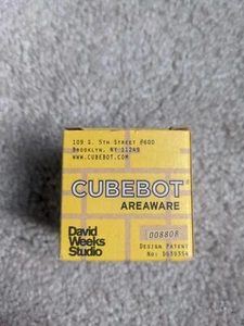Cubebot Micro Multi Robot Puzzle By Areaware By David Weeks Studio 1.5"x1.5" - Picture 1 of 5