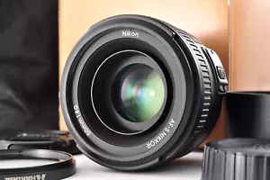 Nikon AF-S Nikkor 50mm f/1.8 G w/Box Manual Case Hood from Japan  [Near Mint] - Picture 1 of 15
