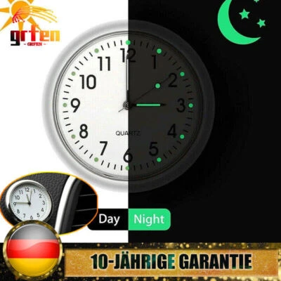 Quartz Auto Uhr Car Clock Mini Fahrzeug Armaturenbrett Uhrs für Armaturenbrett - Bild 1 von 4