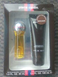 2 PC Pierre Cardin 1oz COLOGNE Spray + AFTER SHAVE  ~ Gift Set ~ in box