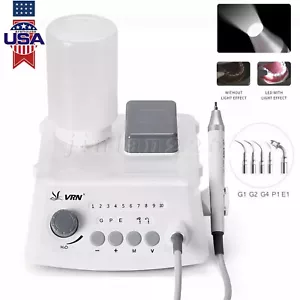 Dental Ultrasonic Scaler Detachable LED Handpiece VRN-A8 Wireless Control + Tips - Picture 1 of 24