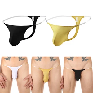Costume da bagno uomo perizoma G bikini TPU vita intimo sexy slip nuoto - Foto 1 di 15