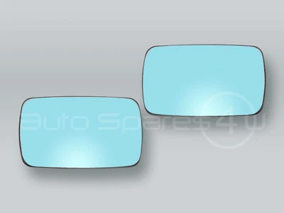 Heated Door Mirror Glass and Backing Plate PAIR fits 1989-1995 BMW 5-Series E34 - Image 1 of 2