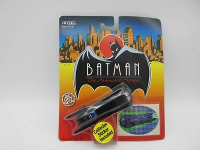 De colección Batman La Serie Animada Diecast BATMOBILE [Ertl, 1993] ¡NUEVO EN PAQUETE! Pegatina Foto 1 de 3