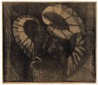 Begonias : Samuel de Mesquita : 1920 : Art Print