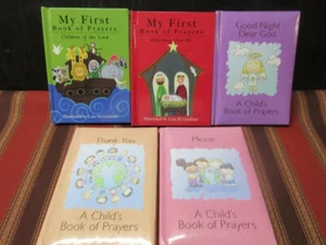 3 Child's Book of Prayers & 2 My First Book of Prayers 5 board books  - Bild 1 von 2