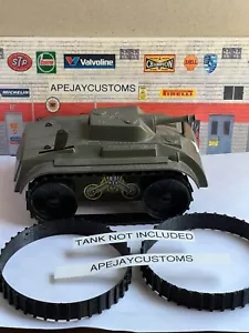 1 Paar Gleise passend für Marx Spielzeug Kunststoff und Zinn Aufziehtank (NUR SPUREN) - Bild 1 von 5