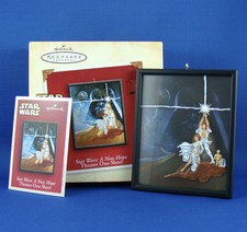 NEW STAR WARS A NEW HOPE THEATRE LIGHTING EFFECT HALLMARK CHRISTMAS ORNAMENT