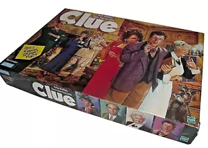 1998 CLUE Classic Detective Game Replacement Box Wall Decor Instructions EMPTY - Picture 1 of 4