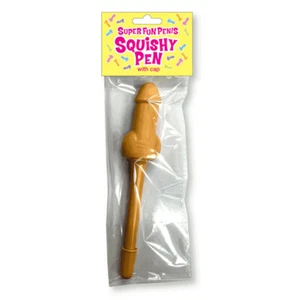 Little Genie Super Fun Bachelorette Theme Penis Squishy Pen adult-novelty Item - Picture 1 of 2