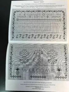 Cross Stitch Pattern Booklet: Welcome...a Sampler (The Irish Hare) - Picture 1 of 2