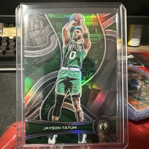 2021-22 panini spectra green jayson tatum