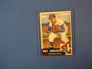 1953 Topps Baseball #247 Mike Sandlock VG + tiny crease - Picture 1 of 2