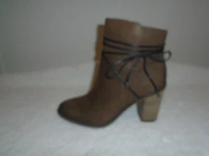 Franco Sarto Ankle Boots - edaline brown 7.5m new - Picture 1 of 2