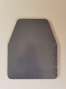 Hardox AR SAPI body armor plate 12"x10"x0,23"(304,80x254,00x6mm)  IDPA IPSC - Bild 1 von 5