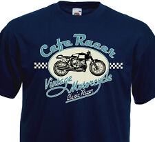 T-shirt CAFE RACER Vintage Motorcycle Biker BMW Flat-Twin Racing Custom R80