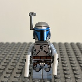 LEGO Star Wars Jango Fett Smile Minifigure sw0468 From Set 75015 Retired - 1M