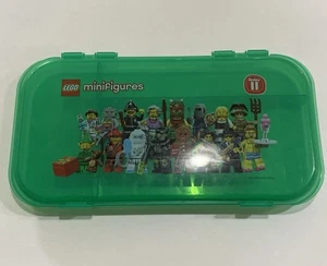Lego Minifigures Plastic Storage Case Green Series 11 Minifig Minifigure Bin - Picture 1 of 7