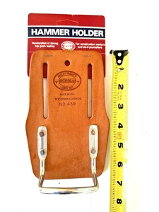 Vintage NOS Arbeitsgürtel Accessoire braun Leder Nikolaus Werkzeughalter Nr. 439 - Bild 1 von 3
