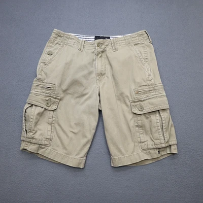 Pantalones Cortos Carga De Colección Quicksilver Para Hombre Talla 33 Tostado Peso Pesado Patinador Surfista Y2K Foto 1 de 4