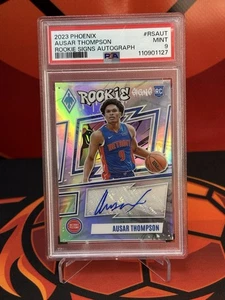 2023-24 Phoenix Ausar Thompson Rookie RC Signs SP Auto Orange 46/99🏀 PSA MINT9 - Bild 1 von 2