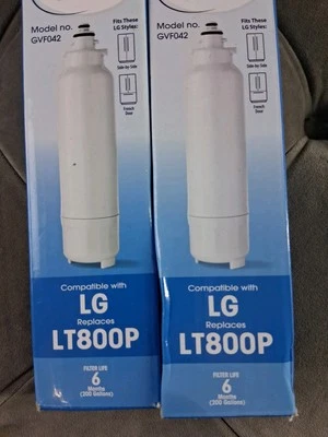 Great Value Refrigerator Filter Replaces LG LT800P (2 Pack) - Image 1 of 2